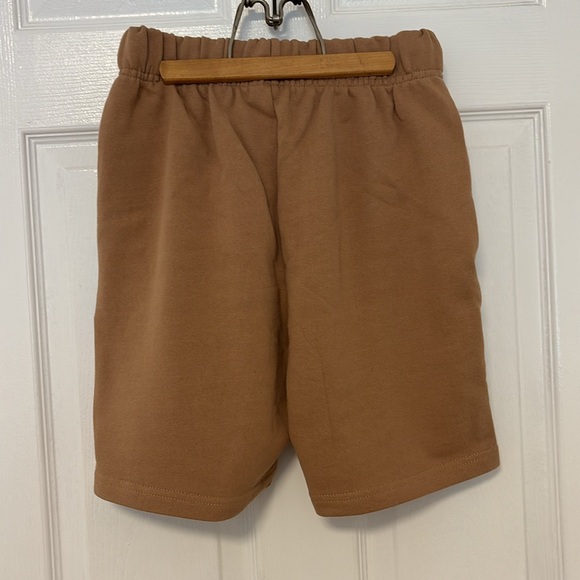 Brunette The Label Tan French Terry Shorts Size Women's XS/S - Picture 2 of 5